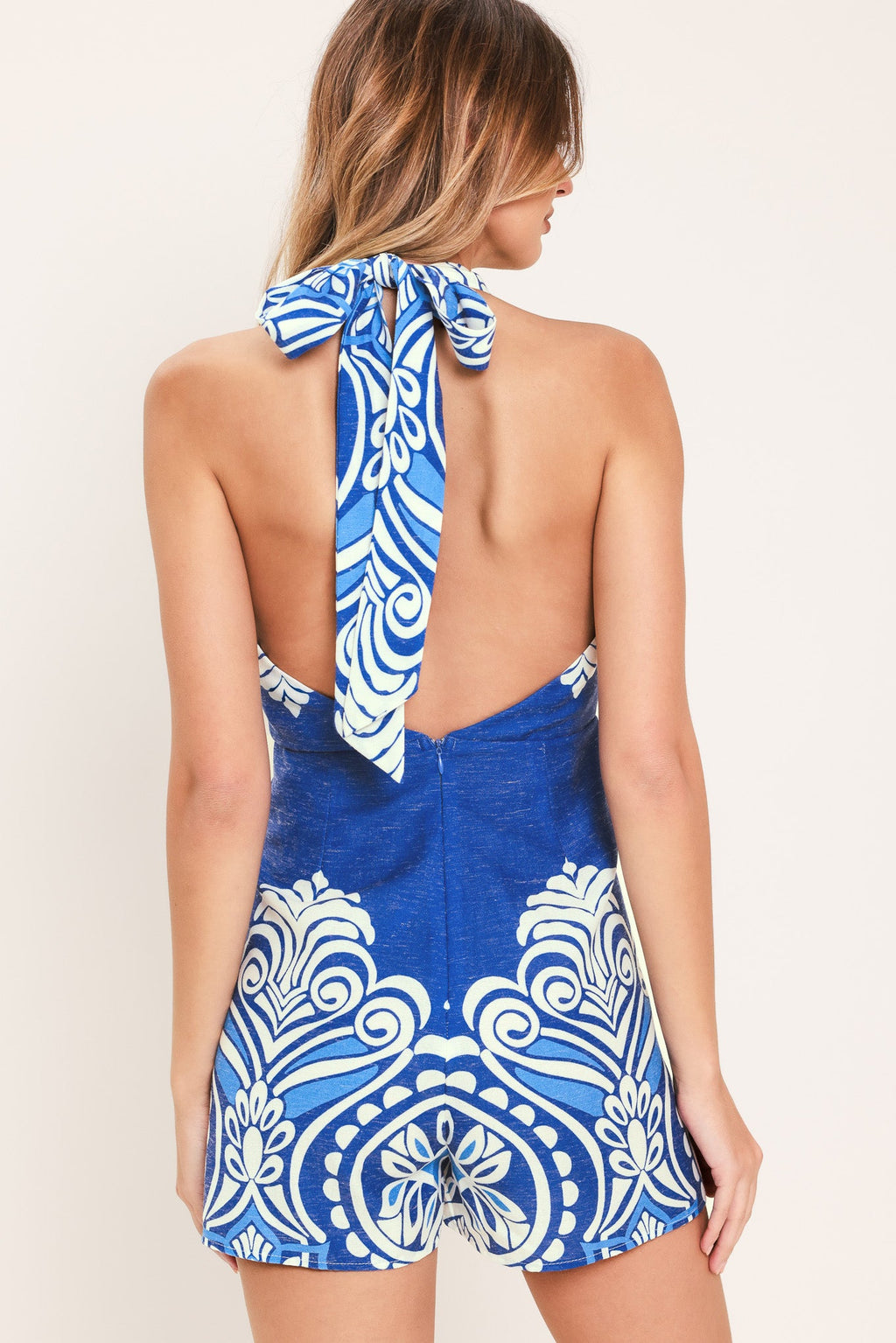 AEGEAN ESCAPE WOVEN SKORT ROMPER